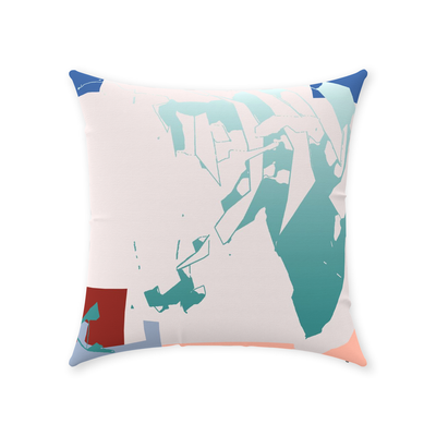 product image for beach futures throw pillow designed by elise flashman 5 50