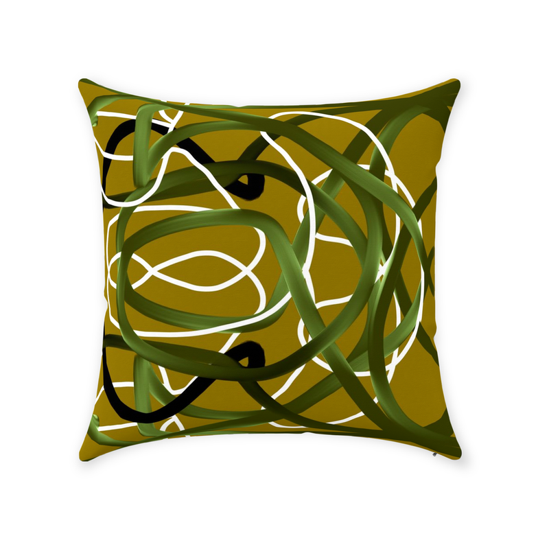 media image for olive knots throw pillow 3 262