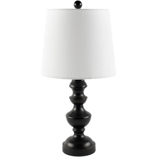 media image for Proteus Linen Black Table Lamp Flatshot Image 22