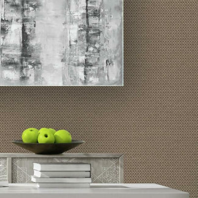 product image for Pueblo Wallpaper in Dark Brown from the Quietwall Textiles Collection by York Wallcoverings 35