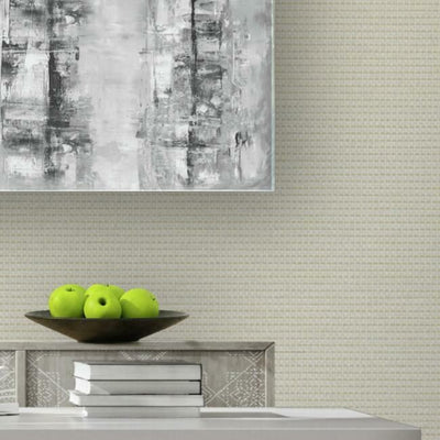 product image for Pueblo Wallpaper in Oatmeal from the Quietwall Textiles Collection by York Wallcoverings 17