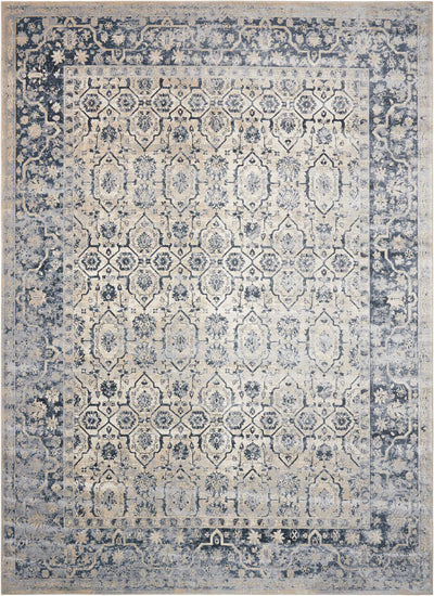 product image of malta ivory blue rug by nourison 99446361288 redo 1 522