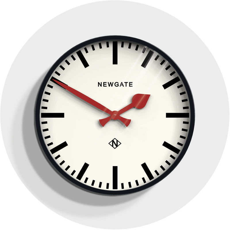 media image for putney clock in black design by newgate 1 297