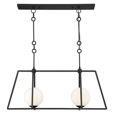 product image for Stratus Large 2 Light Bronze Chandelier By Lumanity 1 89