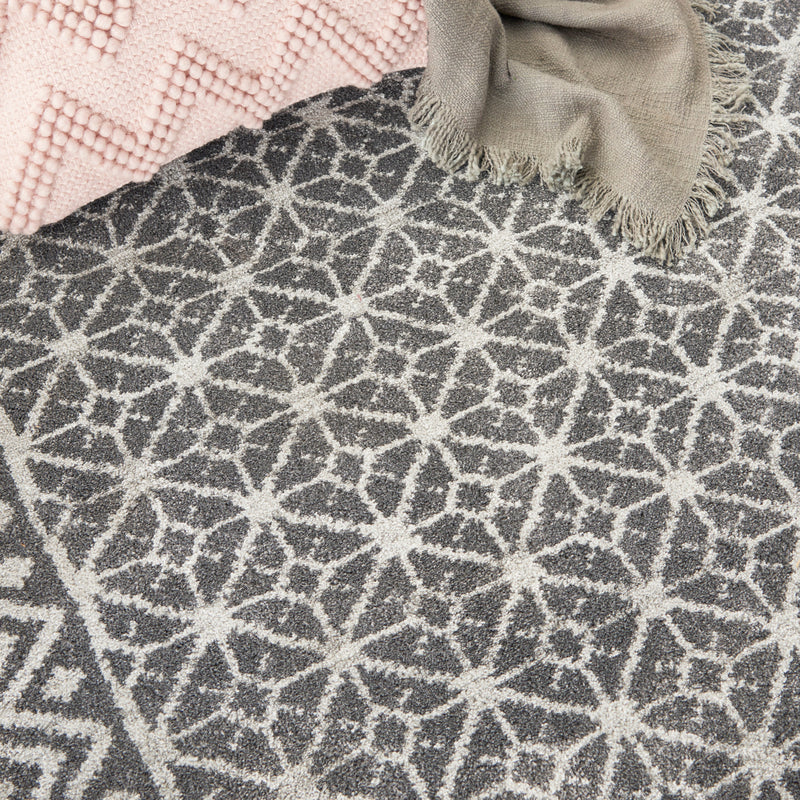 media image for palermo charcoal silver rug by nourison nsn 099446719720 9 239