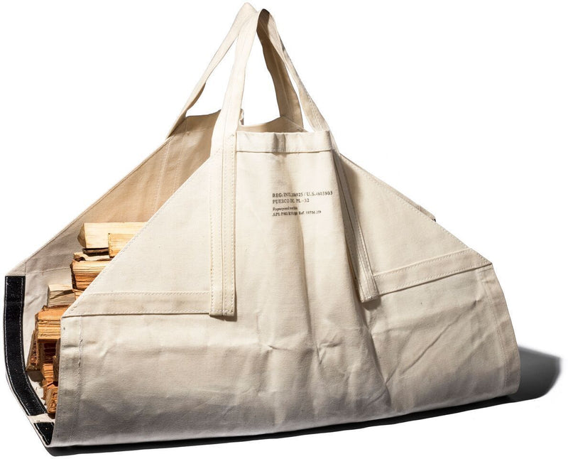 media image for off white firewood carrier design by puebco 2 264
