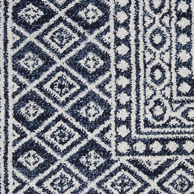 product image for palermo navy grey rug by nourison nsn 099446720382 7 10