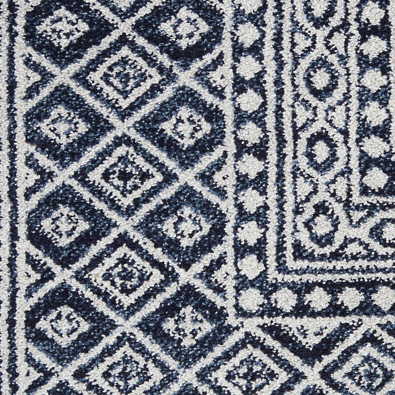 media image for palermo navy grey rug by nourison nsn 099446720382 7 220