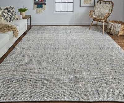 product image for Siona Handwoven Solid Color Warm Gray/Tan Rug 6 50