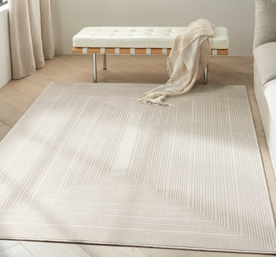 product image for ck024 irradiant ivory rug by calvin klein nsn 099446129550 6 57