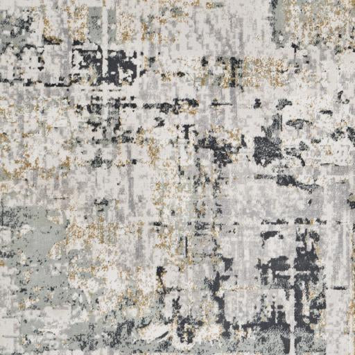 media image for Quatro Silver Gray Rug in Various Sizes Texture Image 222