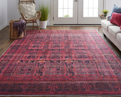 product image for Welch Tribal Pink / Blue Rug 6 26