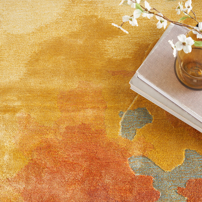 media image for prismatic handmade gold multicolor rug by nourison 99446892027 redo 4 296