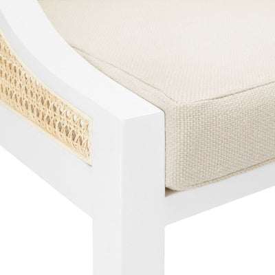product image for Raleigh Armchair in White design by Bungalow 5 1