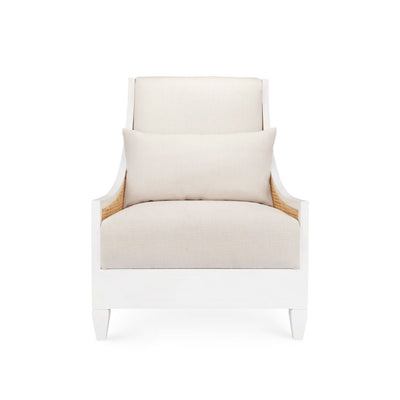 product image for Raleigh Club Chair in White design by Bungalow 5 65