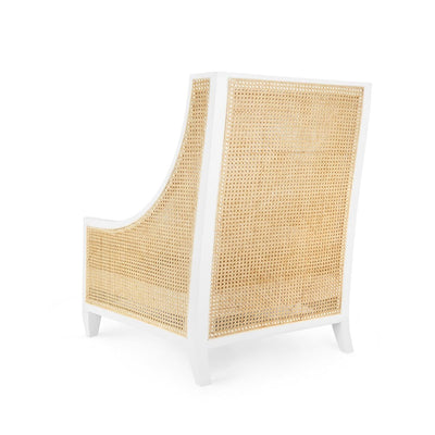 product image for Raleigh Club Chair in White design by Bungalow 5 1