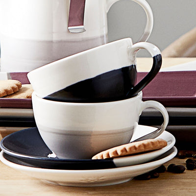 product image for Coffee Studio Flat White Cup & Saucer Set of 4 by RD 69