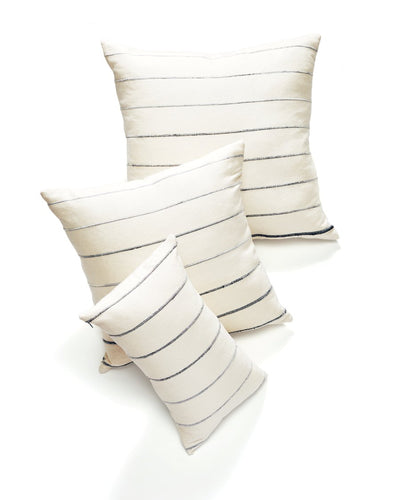 product image for Recycled Stripe Lumbar Pillow in Grey design by Minna 85