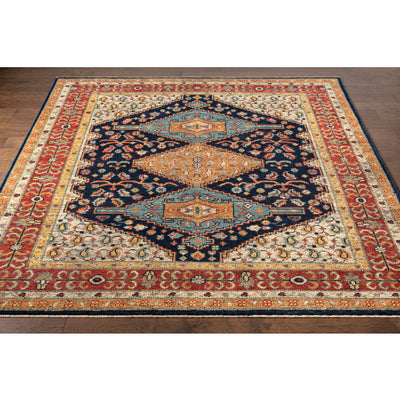 product image for Reign Nz Wool Navy Rug Corner Image 86