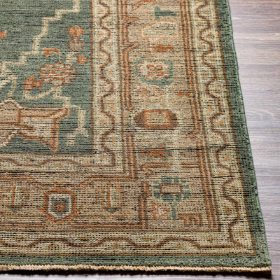 product image for Reign Nz Wool Dark Green Rug Front Image 26