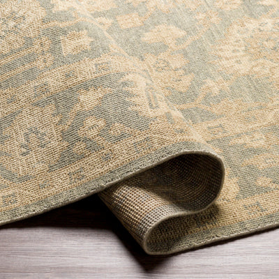 product image for Reign Nz Wool Dark Green Rug Fold Image 35