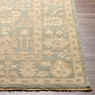 product image for Reign Nz Wool Dark Green Rug Front Image 5