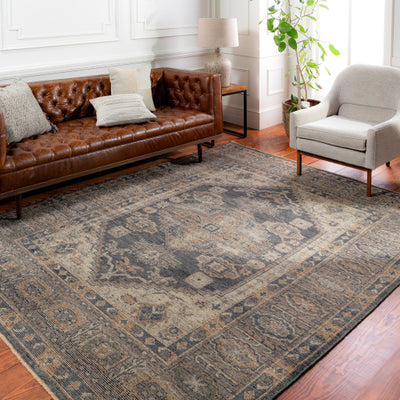 product image for Reign Nz Wool Charcoal Rug Roomscene Image 2 20