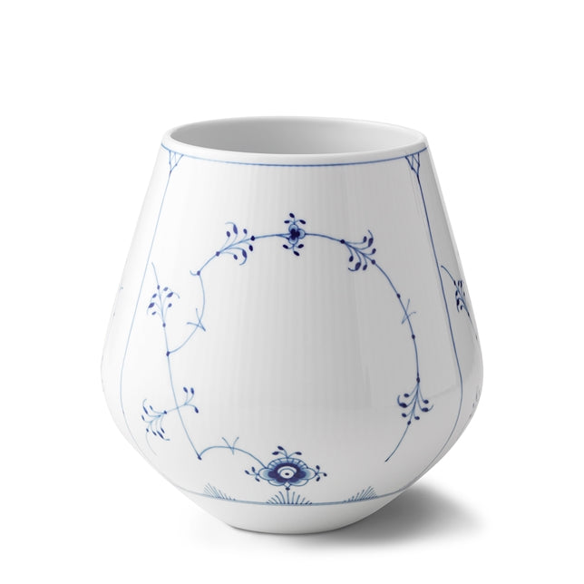 media image for blue fluted plain vases by new royal copenhagen 1016770 4 257