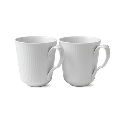 product image for white fluted drinkware by new royal copenhagen 1017384 5 72