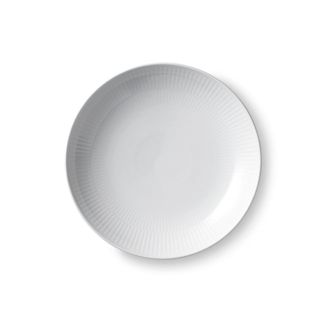 media image for white fluted dinnerware by new royal copenhagen 1017378 4 251