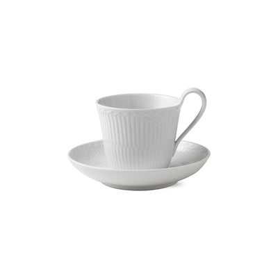 product image for white fluted half lace drinkware by new royal copenhagen 1017278 1 33