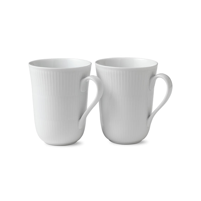 media image for white fluted drinkware by new royal copenhagen 1017384 4 227