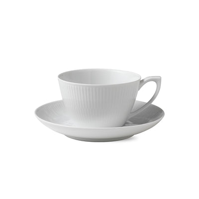 product image for white fluted dinnerware by new royal copenhagen 1017378 27 31