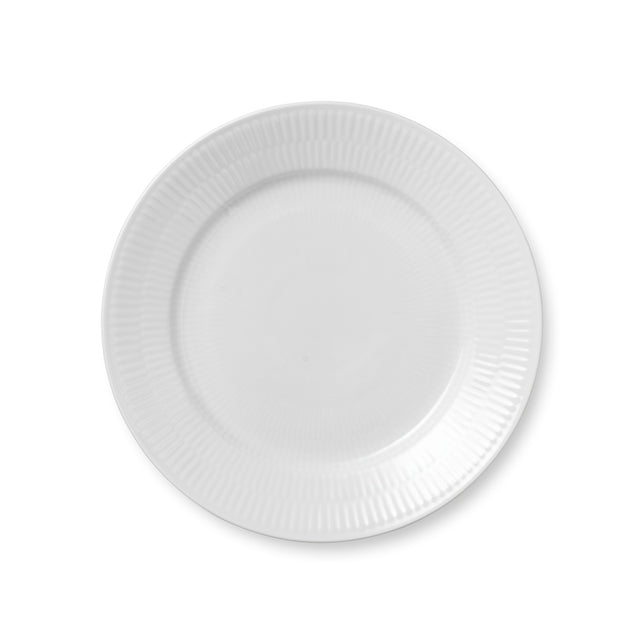 media image for white fluted dinnerware by new royal copenhagen 1017378 7 244