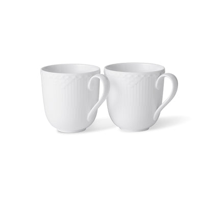 product image for white fluted half lace drinkware by new royal copenhagen 1017278 3 63