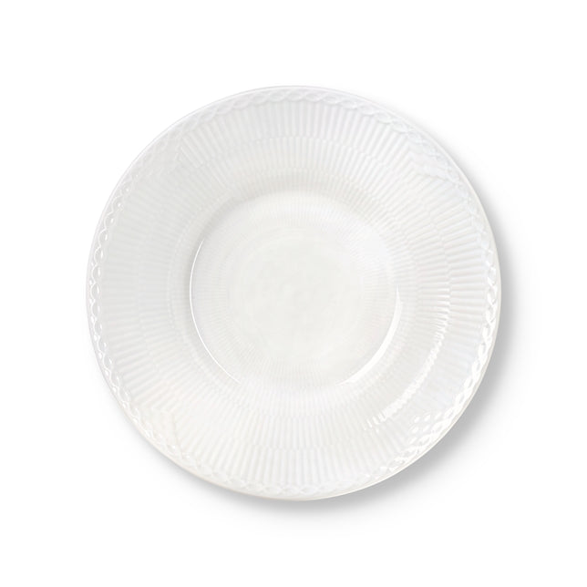 media image for white fluted half lace dinnerware by new royal copenhagen 1017288 3 274