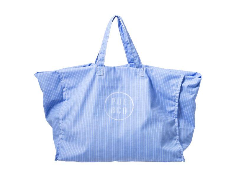 media image for shirt fabric bag light blue design by puebco 1 294
