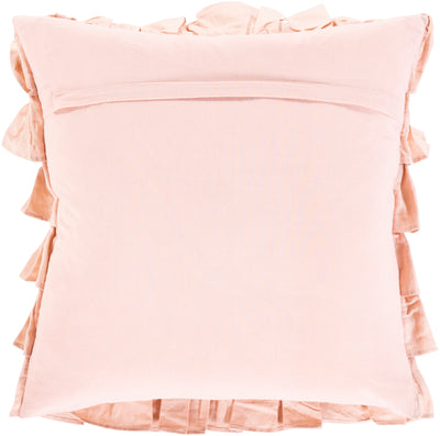 product image for Ruffle RLE-003 Woven Pillow in Blush 86