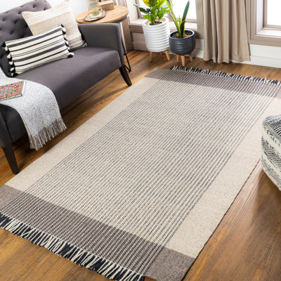 product image for Reliance Wool Grey Rug Roomscene Image 19