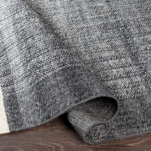 media image for Reliance Wool Grey Rug Fold Image 248