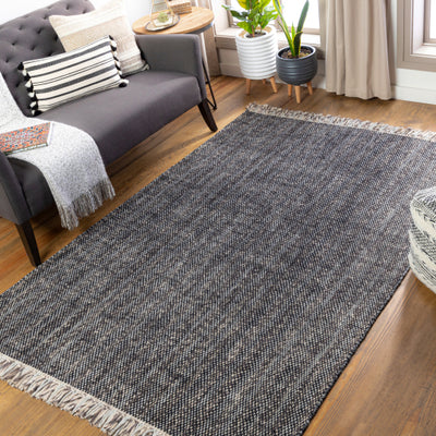 product image for Reliance Wool Black Rug Roomscene Image 65