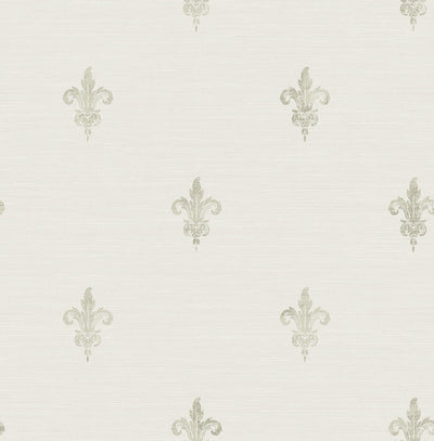 product image for French Lily Wallpaper in Grey 51