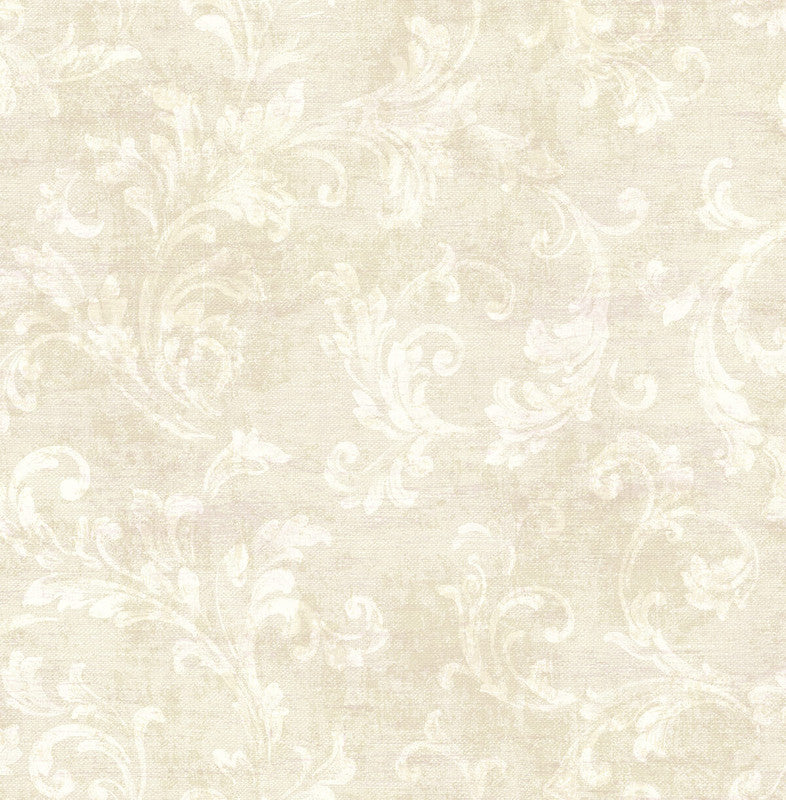 media image for Classic Scroll Wallpaper in Beige 292