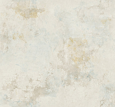 product image of Sample Cracked Marble Wallpaper in Cream & Blue 574