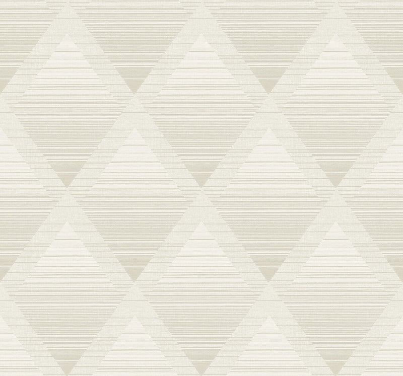 media image for Metallic Rhombus Wallpaper in Beige 237
