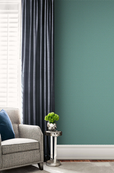 product image for 3D Geometric Wallpaper in Green 57