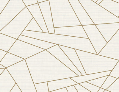 product image of Geometric Triangles Wallpaper in Beige & Brown 569