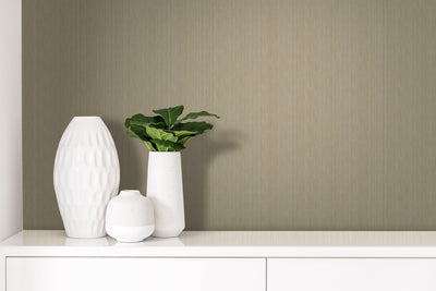 product image for Textile Vertical Wallpaper in Soft Brown 51