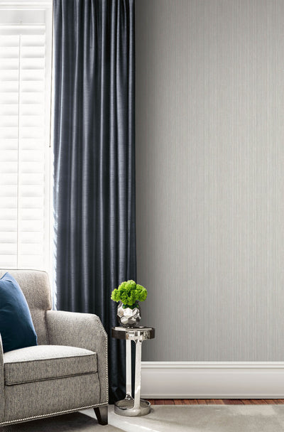 product image for Textile Vertical Wallpaper in Grey 63