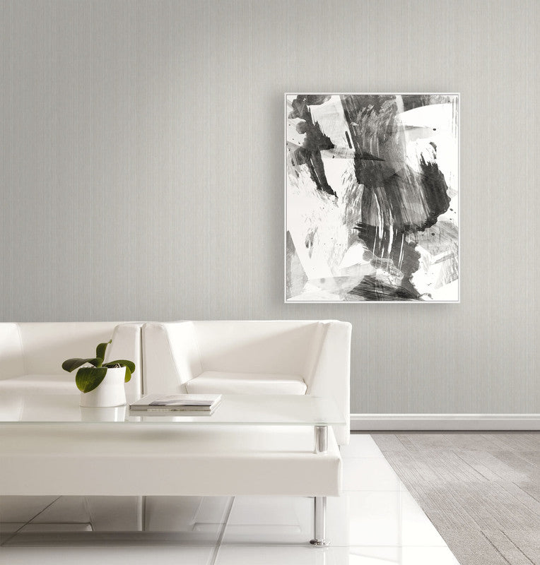 media image for Textile Vertical Wallpaper in Grey 265